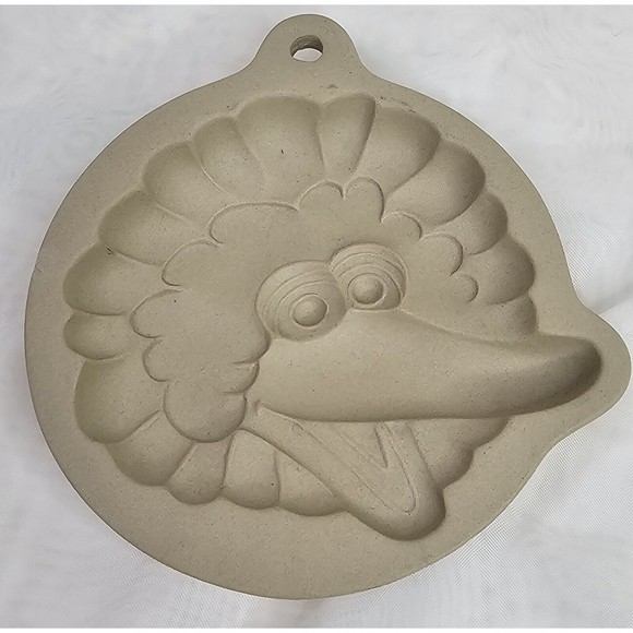 Big Bird Cookie Mold Sesame Street Vintage Wilton Henson Kids Wall Decor 1998 - Picture 1 of 4